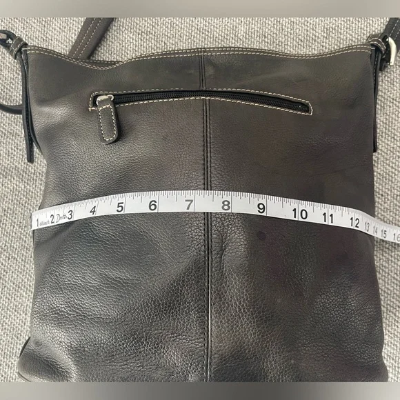 Charter Club Black Shoulder Bag - Picture 6 of 16